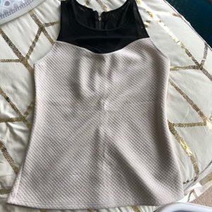 Sleeveless dress shirt from express